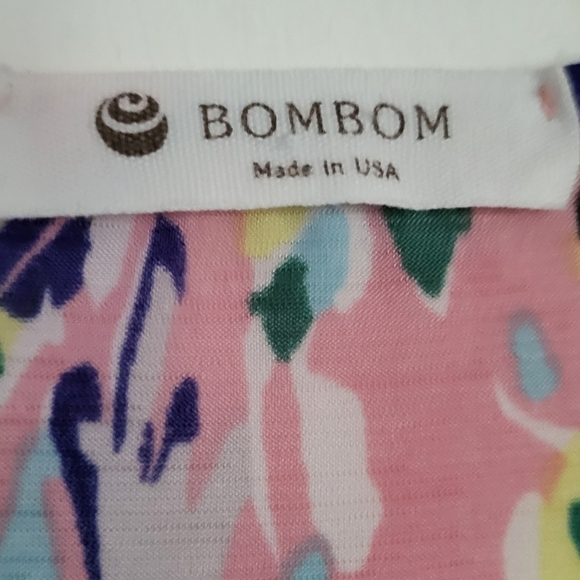 BOMBOM Floral Peplum Babydoll Oversized Top Size XL - Picture 3 of 8